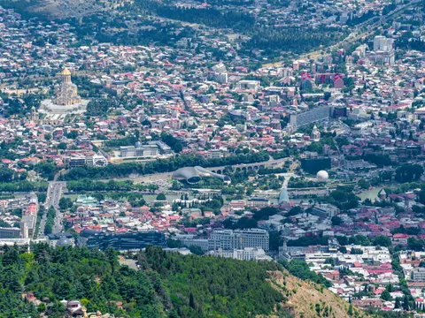 Aerial City 4K Wallpaper · aerial · 3840×2879