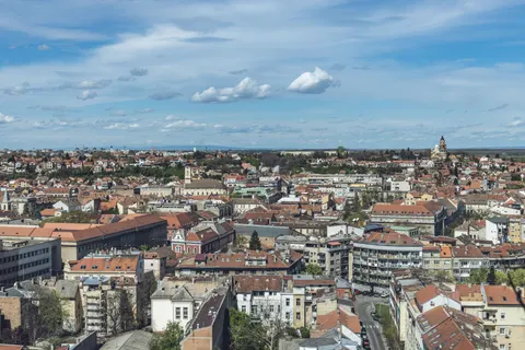 Aerial City 4K Wallpaper · aerial · 3840×2560