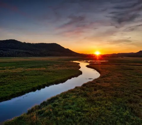 Aerial River 4K Wallpaper · aerial · 3840×3379