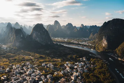 Aerial River 4K Wallpaper · aerial · 3840×2560