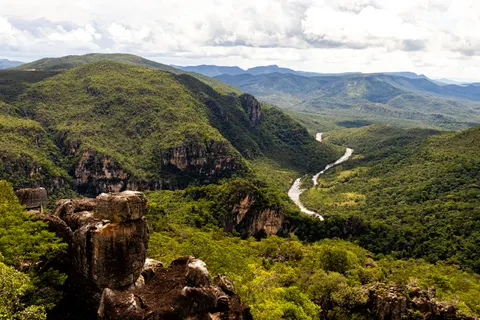 Aerial River 4K Wallpaper · aerial · 3840×2560