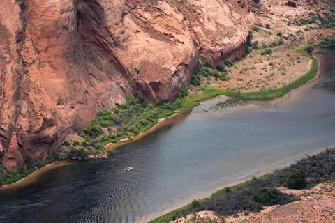 Aerial River 4K Wallpaper · aerial · 3840×2560