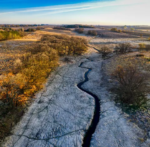 Aerial River 4K Wallpaper · aerial · 3840×3775