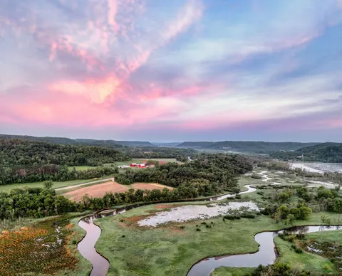 Aerial River 4K Wallpaper · aerial · 3840×3108