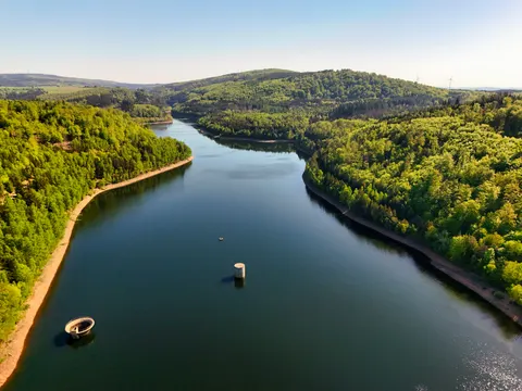 Aerial River 4K Wallpaper · aerial · 3840×2880