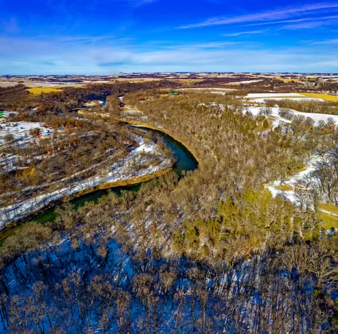 Aerial River 4K Wallpaper · aerial · 3840×3792