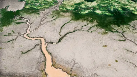 Aerial River 4K Wallpaper · aerial · 3840×2160