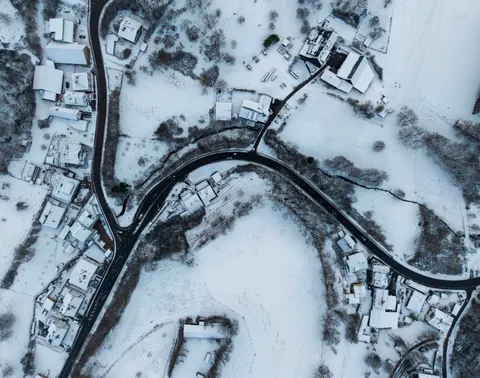 Aerial River 4K Wallpaper · aerial · 3840×3021