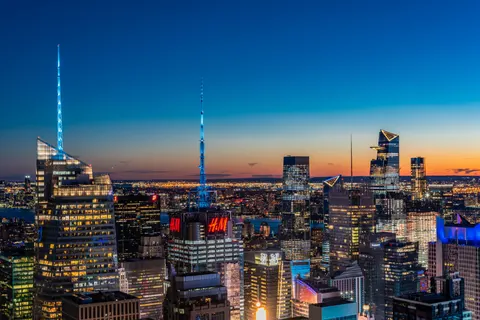 والپیپر خط آسمان نیویورک با کیفیت 4K · city · 3840×2563