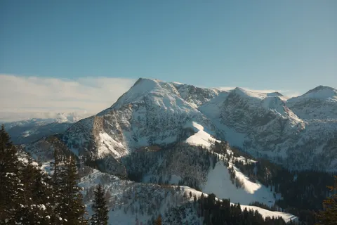 Winter Mountains 4K Wallpaper · winter · 3840×2560