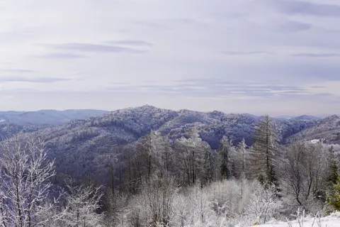 Winter Mountains 4K Wallpaper · winter · 3840×2560