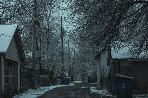 Snowfall 4K Wallpaper · winter · 3840×2560