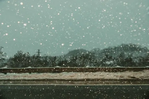 Snowfall 4K Wallpaper · winter · 3840×2560