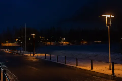 Snowfall 4K Wallpaper · winter · 3840×2560