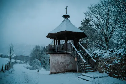 Snowfall 4K Wallpaper · winter · 3840×2560