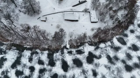 Winter Cabin 4K Wallpaper · winter · 3840×2160