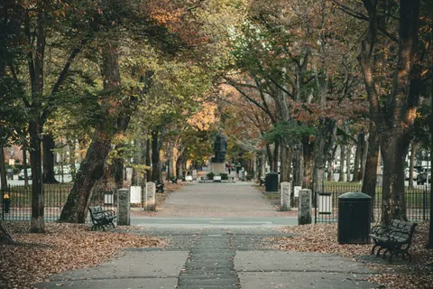Autumn Park 4K Wallpaper · autumn · 3840×2560