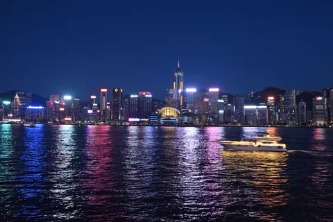 Hình nền Hồng Kông Về Đêm 4K · city · 3840×2563