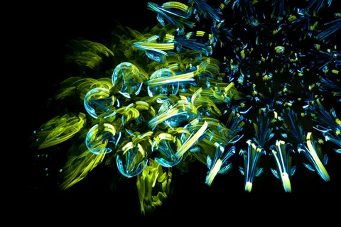 Neon Abstract 4K Wallpaper · abstract · 3840×2560