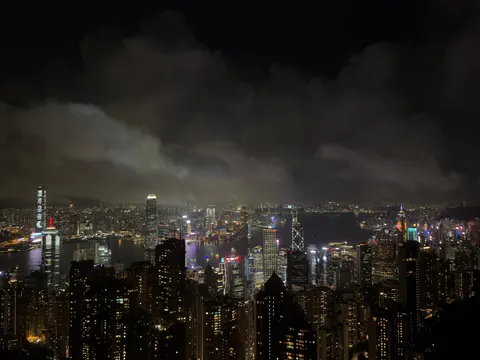 홍콩의 밤 4K 배경화면 · city · 3840×2880