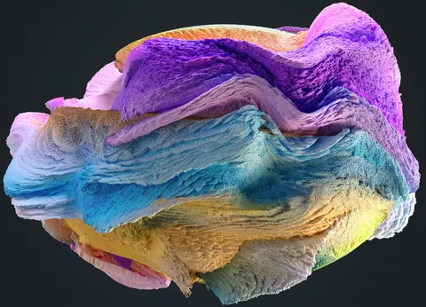Powder Burst 4K Wallpaper · abstract · 3840×2765