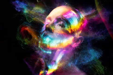 Powder Burst 4K Wallpaper · abstract · 3840×2560