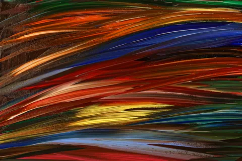 Tapeta Faliste linie 4K · abstract · 3840×2561