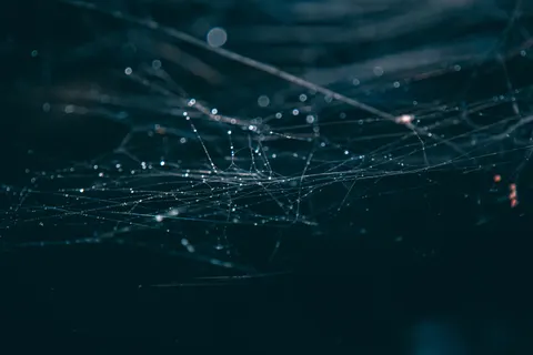 Glowing Particles 4K Wallpaper · abstract · 3840×2560