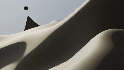 Desert Curves 4K Wallpaper · minimal · 3840×2160
