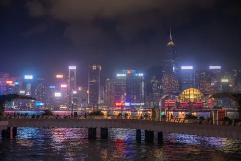 Hình nền Hồng Kông Về Đêm 4K · city · 3840×2560