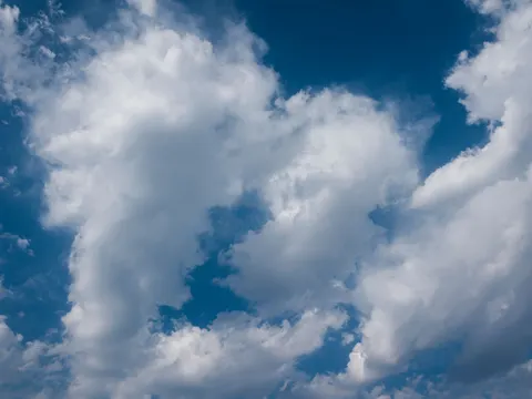 Pastel Clouds 4K Wallpaper · minimal · 3840×2880