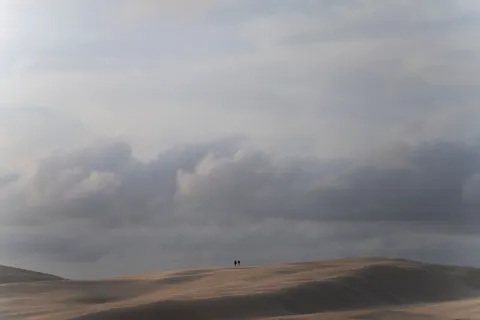 Dune Sunset 4K Wallpaper · minimal · 3840×2560