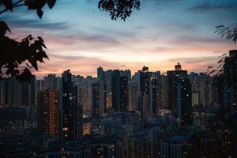 Hình nền Hồng Kông Về Đêm 4K · city · 3840×2560