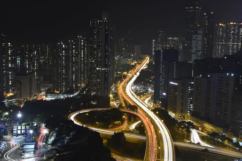 Hình nền Hồng Kông Về Đêm 4K · city · 3840×2560