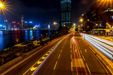 Hình nền Hồng Kông Về Đêm 4K · city · 3840×2560
