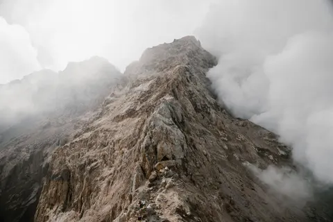 Volcanic Peak 4K Wallpaper · mountains · 3840×2561