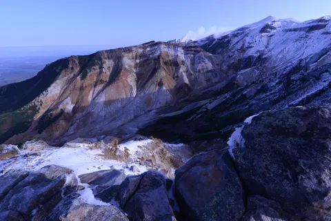Volcanic Peak 4K Wallpaper · mountains · 3840×2563