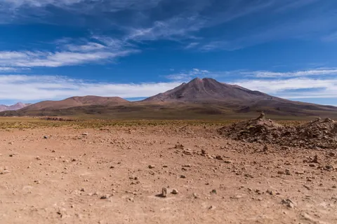 Volcanic Peak 4K Wallpaper · mountains · 3840×2560