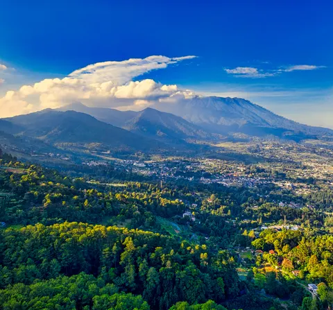 Volcanic Peak 4K Wallpaper · mountains · 3840×3573
