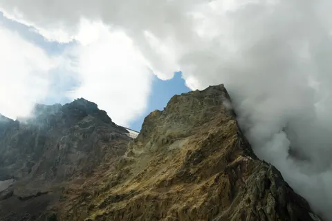 Volcanic Peak 4K Wallpaper · mountains · 3840×2560