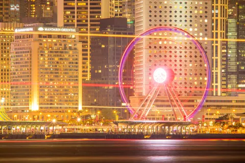 Fond d'écran Hong Kong de nuit 4K · city · 3840×2560