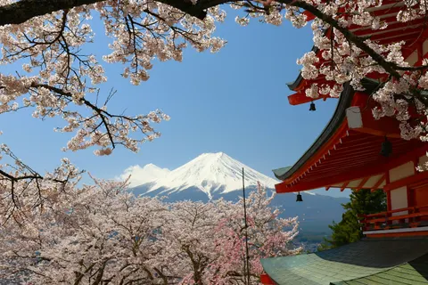 Mount Fuji 4K Wallpaper · mountains · 3840×2560