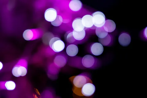 Papel de parede Luzes bokeh 4K · abstract · 3840×2561