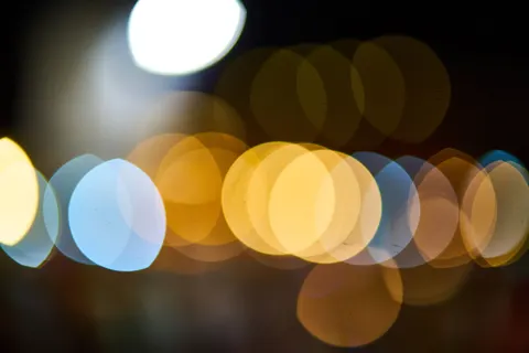 Bokeh Lights 4K Wallpaper · abstract · 3840×2561