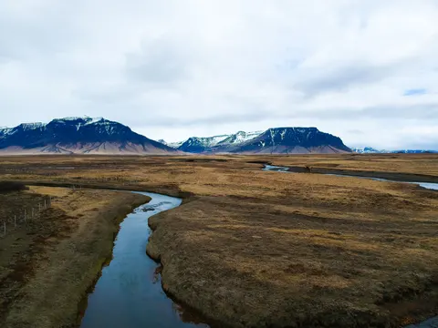 Iceland Falls 4K Wallpaper · waterfall · 3840×2880