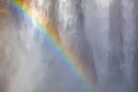 Iceland Falls 4K Wallpaper · waterfall · 3840×2558