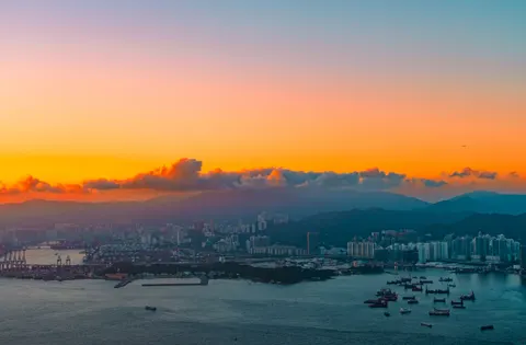 Fond d'écran Hong Kong de nuit 4K · city · 3840×2522