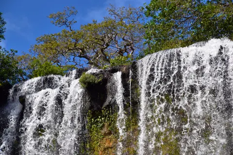Tropical Falls 4K Wallpaper · tropical · 3840×2560