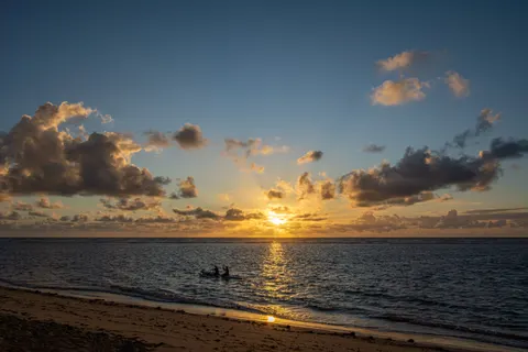 Tropical Sunset 4K Wallpaper · tropical · 3840×2560