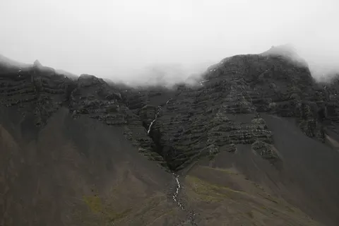 Dark Mountains 4K Wallpaper · dark · 3840×2561
